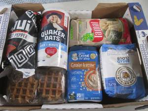 (A-4) Assorted Shelf Pull Food Item...
