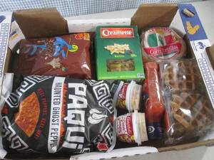 (A-4) Assorted Shelf Pull Food Item...