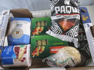 (D-1) Assorted Shelf Pull Food Item...