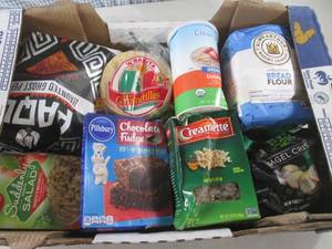 (D-1) Assorted Shelf Pull Food Item...