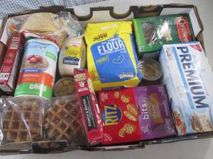 (D-1) Assorted Shelf Pull Food Item...
