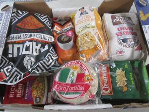(D-1) Assorted Shelf Pull Food Item...