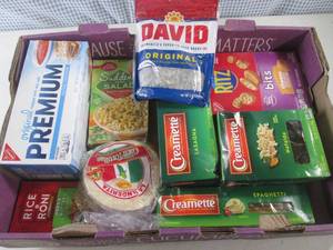 (D-1) Assorted Shelf Pull Food Item...
