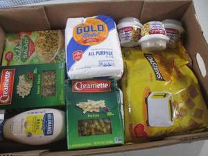 (D-1) Assorted Shelf Pull Food Item...