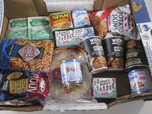 (D-1) Assorted Shelf Pull Food Item...