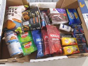 (D-1) Assorted Shelf Pull Food Item...