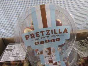 (C-1) Case of 8 Containers Pretzill...