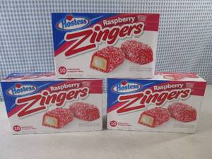(B-1) 3 Boxes Hostess Raspberry Zin...