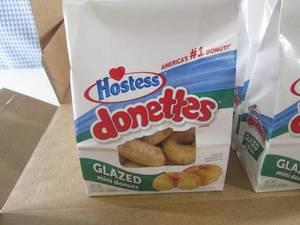 (EC2) 6 Bags Hostess Donettes Glaze...