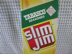(B-2) Box of 24 Slim Jim Tabasco Se...