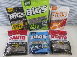 (B-1) 6 Bags Assorted Flavor Sunflo...
