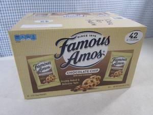 (C-1) 42 - 2oz Pouches Famous Amos ...