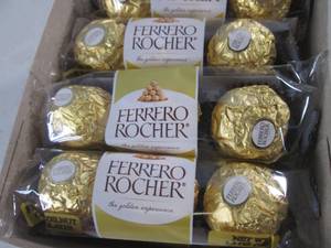 (B-2) 12 - 3pc Ferrero Rocher Fine ...