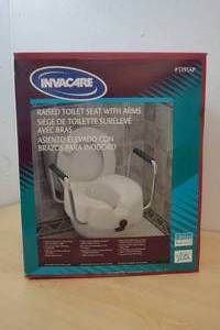 Invacare raised toilet seat