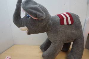 Plush elephant
