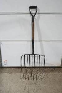 vintage silage fork