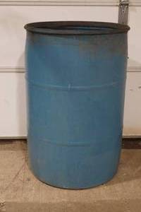plastic barrel