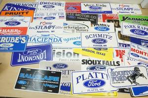 Plastic Dealer Plates
