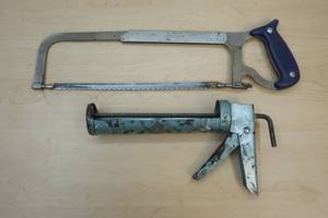 hacksawcaulking gun