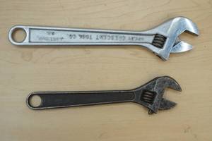 adjustable wrench
