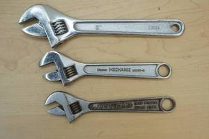 adjustable wrench