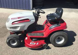 42 White Outdoor Garden Tractor
