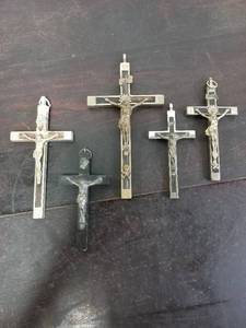 lot 25 image: Collection Of Crucifixes