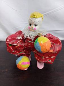 lot 86 image: Paper Mache Clown