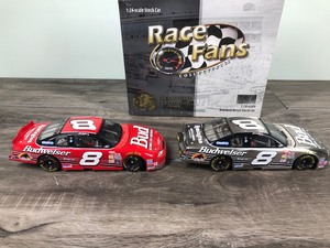 lot 18 image: 2000 Action Brookfield Collectors Guild Race Fans Collectibles Dale Earnhardt Jr. #8 Monte Carlo  Budweiser 124 scale die cast stock car