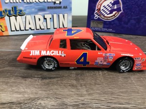 lot 21 image: 2002 NASCAR Action Racing Collectibles 1983 Monte Carlo Mark Martin #4  Jim Magill 124 scale die cast stock car