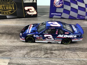 lot 36 image: 1999 Nascar Action Racing Collectibles Dale Earnhardt Jr. Monte Carlo #3  ACDelco Last lap of the century 124 scale die cast stock car
