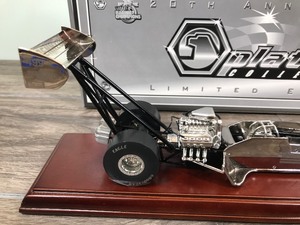 lot 47 image: 1999 Racing Champions Eddie Hill #499 20th Anniversary  Platinum Collection 124 scale Die Cast Top Fuel Dragster
