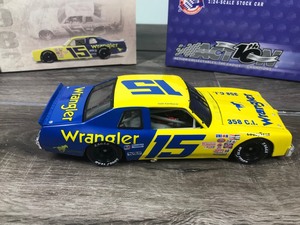 lot 59 image: 2002 Nascar Action Racing Collectibles 10th Anniversary Legendary Series 1979 Ventura Dale Earnhardt #15  Wrangler 124 scale die cast stock car