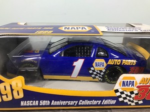 lot 75 image: 1998 Nascar Action 50th Anniversary Collectors Edition Napa Auto Parts 300 Daytona 124 scale die cast stock car