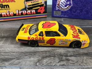 lot 81 image: 2000 Nascar Action Racing Collectibles Ernie Irvan Lumina #4  Kodak Film 124 scale die cast stock car