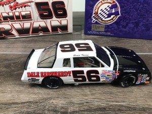 lot 87 image: 2000 Nascar Action Racing Collectibles 1987 Monte Carlo Ernie Irvan #56  Dale Earnhardt Chevrolet 124 scale die cast stock car