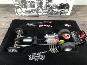 lot 93 image: 2002 GMP 1961 Worlds Fastest Dragster Big Daddy Don Garlits Swamp Rat III 118 scale die cast