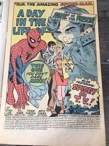 lot 101 image: Marvel Comic Groups - Marvel Tales Starring Spider Man - Panic in the prison
