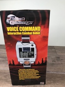 lot 113 image: 2001 Robot Challenge Voice Command Interactive Combat Robot