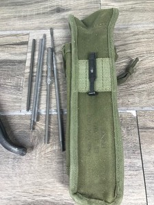 lot 130 image: U.S. Military M16 Spring Loaded Bipod W Case