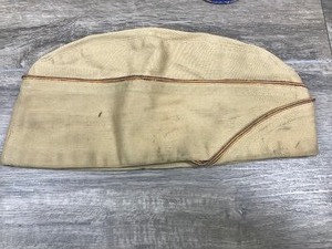 lot 133 image: WWII Military Army Garrison Cap
