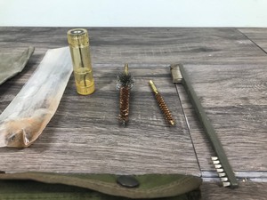 lot 144 image: M16A1 US Military weapon cleaning kit with case