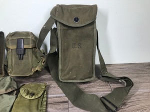 lot 156 image: 5 - US Military Ammo  Supply pouches & 1 belt