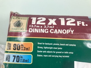lot 166 image: NorthWest Territory 12 X 12 ft. Dining Canopy