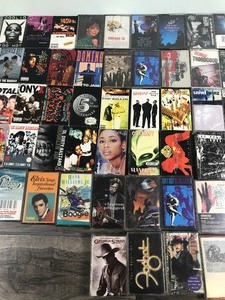 lot 184 image: Lot of music cassette tapes