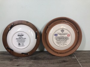 lot 192 image: 2 - Collector Plates in frames