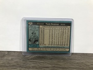 lot 362 image: 1980 Topps Tom Seaver baseball card #500