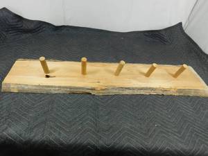 lot 245 image: Wood coat rack