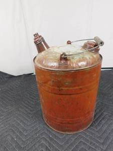 lot 249 image: Metal gas can