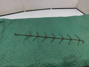 lot 265 image: Antique Primitive metal hanger